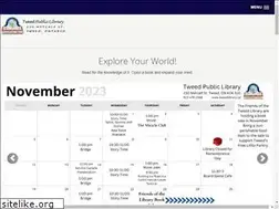 Sites similar to tweedlibrary.ca