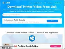 Sites similar to tweedownloader.com