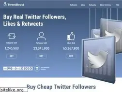 Sites similar to tweetboost.net