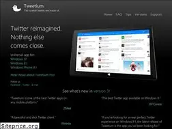 Sites similar to tweetiumapp.com