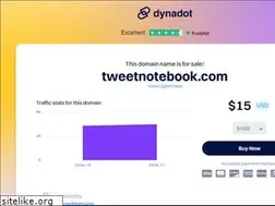Sites similar to tweetnotebook.com