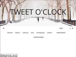 Sites similar to tweetoclock.com