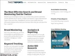 Sites similar to tweetreports.com