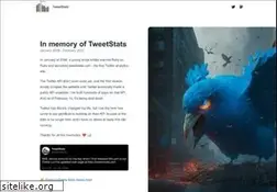 Sites similar to tweetstats.com