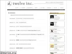 Sites similar to twelve-inc.jp