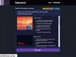 Sites similar to twelve47studios.com
