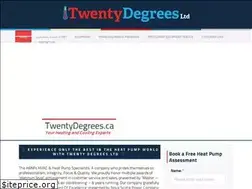 Sites similar to twentydegrees.ca