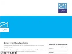 Sites similar to twentyonelaw.com