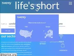 Sites similar to twentyrecruitment.com