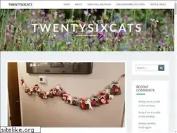 Sites similar to twentysixcats.com