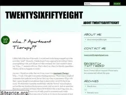 Sites similar to twentysixfiftyeight.wordpress.com
