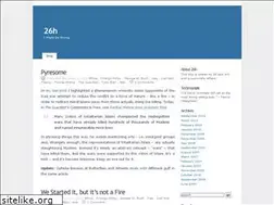 Sites similar to twentysixh.wordpress.com