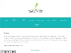 Sites similar to twentysixpodcast.com