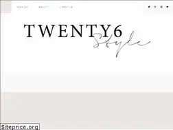 Sites similar to twentysixstyle.com