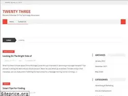 Sites similar to twentythree.us