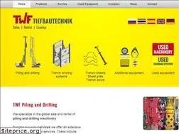 Sites similar to twf-tiefbautechnik.de