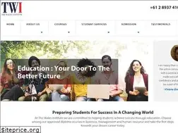 Sites similar to twi.edu.au