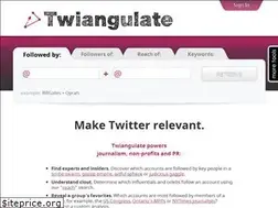 Sites similar to twiangulate.com