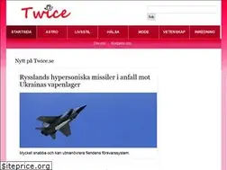 Sites similar to twice.se