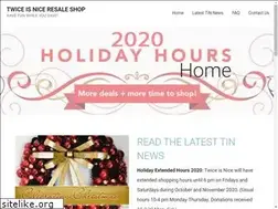 Sites similar to twiceisniceresaleshop.com