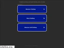 Sites similar to twiceisnicewaterloo.com