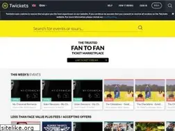 Sites similar to twickets.co.uk