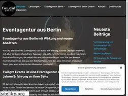Sites similar to twilight-events.de