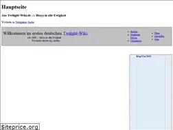 Sites similar to twilight-wiki.de
