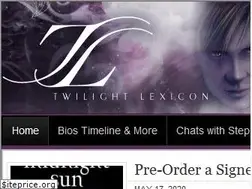 Sites similar to twilightlexiconblog.com