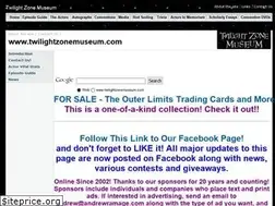 Sites similar to twilightzonemuseum.com