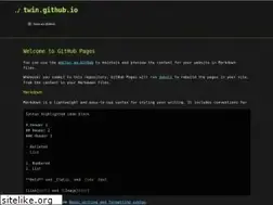 Sites similar to twin.github.io
