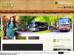 Sites similar to twincreekrvresort.com