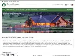 Sites similar to twincreeksloghomes.com