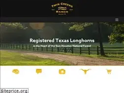 Sites similar to twincreeksranchtx.com