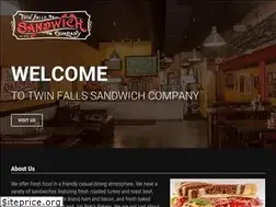 Sites similar to twinfallssandwich.com