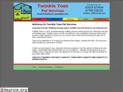 Sites similar to twinkle-toes-pets.co.uk