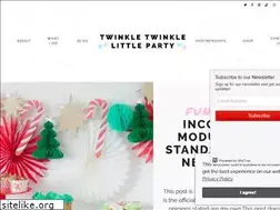 Sites similar to twinkletwinklelittleparty.com
