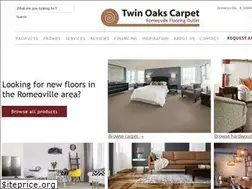 Sites similar to twinoakscarpet.com