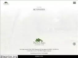 Sites similar to twinoakscountryclub.com