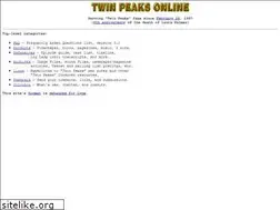 Sites similar to twinpeaks.org