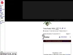 Sites similar to twinpeaks.wikia.com