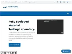 Sites similar to twinpeakstesting.com
