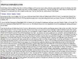 Sites similar to twinsautoparts.com