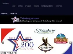 Sites similar to twinsburg200.com