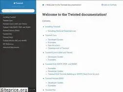 Sites similar to twisted.readthedocs.io