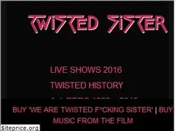 Sites similar to twistedsister.com
