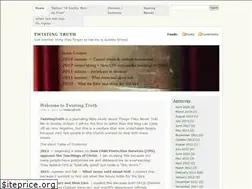 Sites similar to twistingtruth.wordpress.com