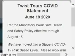 Sites similar to twisttours.com