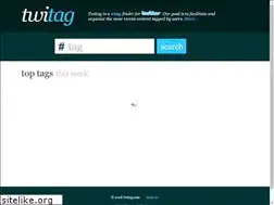 Sites similar to twitag.com