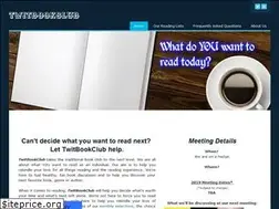Sites similar to twitbookclub.org